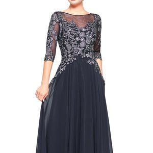 Marsoni Gown M157 Gray Color Size 16